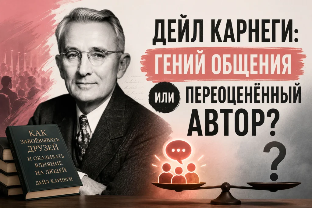 Дейл Карнеги: гений общения или переоценённый автор?